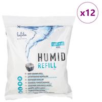 VidaXL Navullingen voor luchtontvochtiger 12 st 450 g