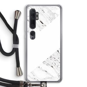 Biggest stripe: Xiaomi Mi Note 10 Transparant Hoesje met koord