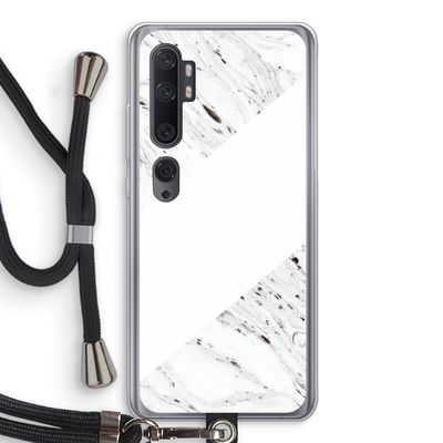 Biggest stripe: Xiaomi Mi Note 10 Transparant Hoesje met koord