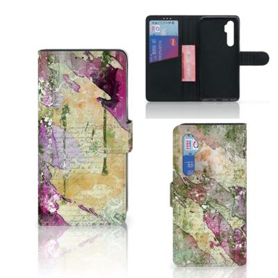 Hoesje Xiaomi Mi Note 10 Lite Letter Painting Hoesje Xiaomi Mi Note 10 Lite Letter Painting