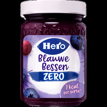 Hero Jam Blauwe Bessen Zero 300g bij Jumbo