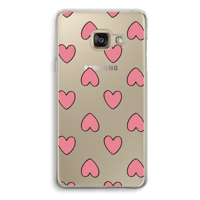 Ondersteboven verliefd: Samsung A3 (2017) Transparant Hoesje