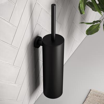 Toiletborstelset Brauer Black Wandmontage met PVD coating Mat Zwart Brauer
