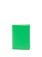 Comme Des Garçons Wallet porte-cartes pliant en cuir - Vert