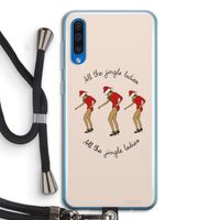 Jingle Ladies: Samsung Galaxy A50 Transparant Hoesje met koord