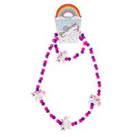 LG-Imports Houten ketting en armband eenhoorn LG-Imports Houten ketting en armband eenhoorn