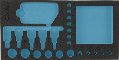 HAZET 2-componenten zachschuiminleg 163-192L · L x B: 342 mm x 172 mm