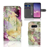 Hoesje Samsung Galaxy S10e Letter Painting