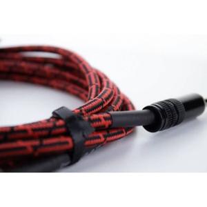 Cordial EI 7,5 PR-TWEED-RD Instrumenten Aansluitkabel [1x Jackplug male 6,3 mm (mono) - 1x Jackplug male 6,3 mm (mono)] 7.50 m Zwart, Rood