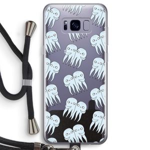Octopussen: Samsung Galaxy S8 Transparant Hoesje met koord