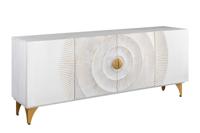 Dessoir GOLDEN SUNSET 180cm 3D mango hout wit - 45642
