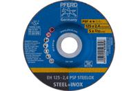 PFERD PSF STEELOX 69198292 Doorslijpschijf gebogen 125 mm 10 stuk(s) RVS, Staal - thumbnail