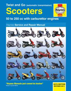 Twist & Go (automatic) 50 - 250cc Scooters 4082