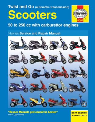 Twist & Go (automatic) 50 - 250cc Scooters 4082