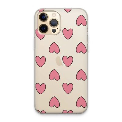 Ondersteboven verliefd: iPhone 13 Pro Max Transparant Hoesje