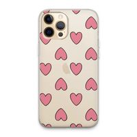 Ondersteboven verliefd: iPhone 13 Pro Max Transparant Hoesje
