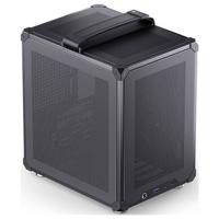 Jonsbo C6 Mini-tower Behuizing, PC-behuizing, Gaming-behuizing Zwart