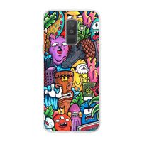 Vexx Mixtape: Samsung Galaxy A6 Plus (2018) Transparant Hoesje Vexx Mixtape: Samsung Galaxy A6 Plus (2018) Transparant Hoesje
