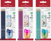 Faber Castell Potlood 1111 HB - schoolset 5 stuks op blister