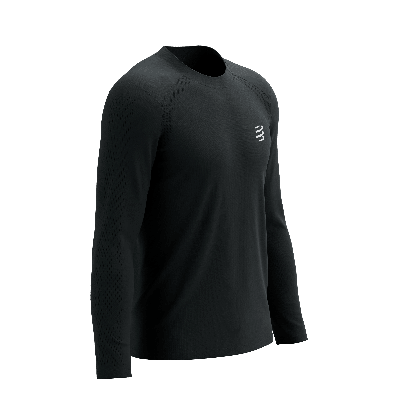 Compressport Performance LS Tshirt heren - ZWART - Heren