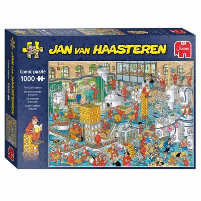 Jan Van Haasteren legpuzzel - de ambachtelijke brouwerij, 1000st.