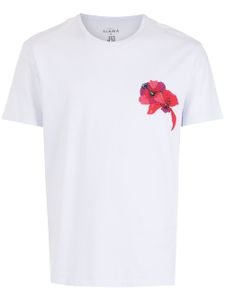 Amir Slama t-shirt à fleurs - Blanc