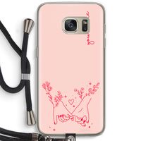 Best Friends: Samsung Galaxy S7 Transparant Hoesje met koord
