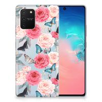 Samsung Galaxy S10 Lite TPU Case Butterfly Roses