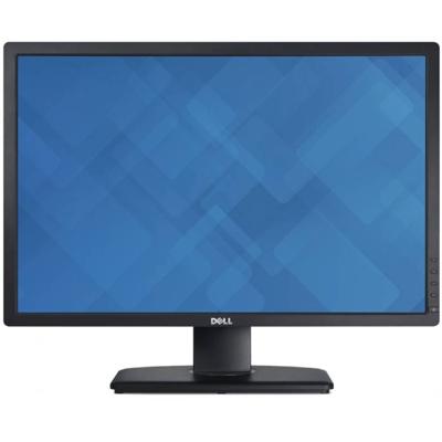 Dell UltraSharp U2412M - 24 inch - 1920x1200 - DP - DVI - VGA - Zwart