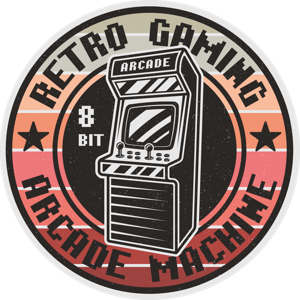 Retro Arcade Gaming machine Jeugd vinyl tapijt