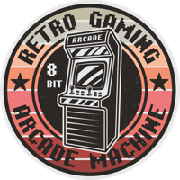 Retro Arcade Gaming machine Jeugd vinyl tapijt