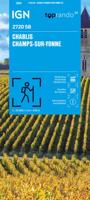 Wandelkaart 2720 SB - Serie Bleue Chablis / Champs-sur-Yonne | IGN - Institut Géographique National