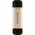 Transcend JetFlash 930C USB flash drive 128 GB USB Type-A / USB Type-C 3.2 Gen 1 (3.1 Gen 1) Goud - thumbnail