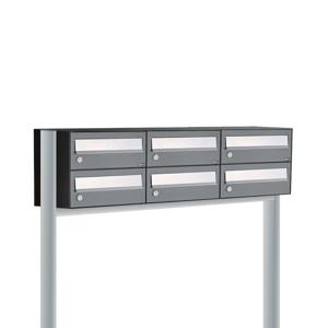 Allux Hive Set 3-Breed, 2-Hoog Op Statief Antraciet - 40030065_3x2s