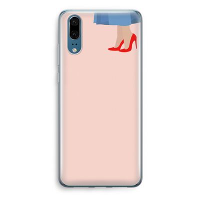 High heels: Huawei P20 Transparant Hoesje