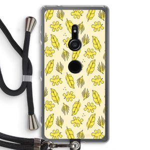 Herfst: Sony Xperia XZ2 Transparant Hoesje met koord