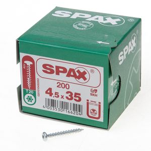 Spax bolkop t20 4,5x35(200)