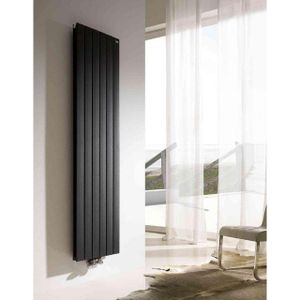 HR Badmeubelen X-ray Designradiator - 45.5x7.2x140cm - middenaansluiting - 668 watt - wit glans 74021001