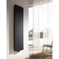 HR Badmeubelen X-ray Designradiator - 45.5x7.2x140cm - middenaansluiting - 668 watt - wit glans 74021001