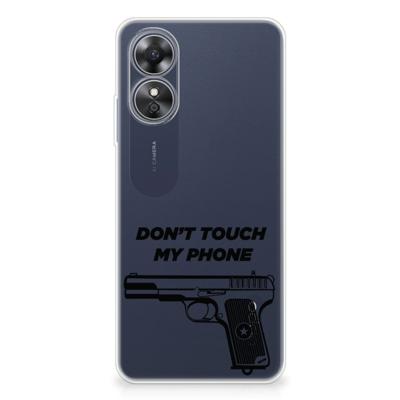 OPPO A17 Silicone-hoesje Pistol DTMP OPPO A17 Silicone-hoesje Pistol DTMP