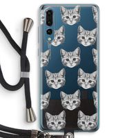 Kitten: Huawei P20 Pro Transparant Hoesje met koord
