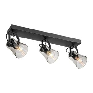 Opbouwspot Edge 3 - incl. dimbare LED lamp - zwart