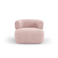 Micadoni Home Jenny Fauteuil Bouclé - Roze