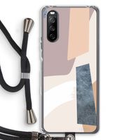 Luca: Sony Sony Xperia 10 III Transparant Hoesje met koord