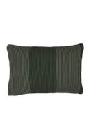 Pip Studio Pip Studio Blockstripe Cushion Green 40x60 cm - thumbnail