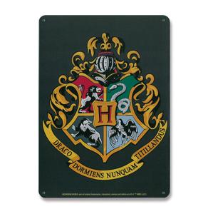 Harry Potter Bordje voor aan de Muur Hogwarts 15 x 21 cm