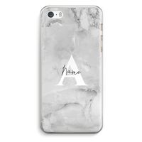 Ivory Marble: iPhone 5 / 5S / SE Transparant Hoesje