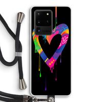 Melts My Heart: Samsung Galaxy S20 Ultra Transparant Hoesje met koord