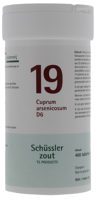 Pfluger Celzout 19 Cuprum Arsenicosum D6 Tabletten