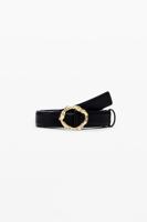 Leren riem Zalio - BLACK - 95